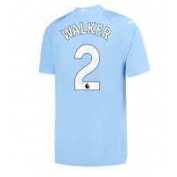 Camiseta Manchester City Kyle Walker #2 Primera Equipación Replica 2023-24 mangas cortas